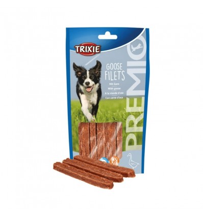 TRIXIE PREMIO GOOSE FILETS 65G SNACK FOR DOGS