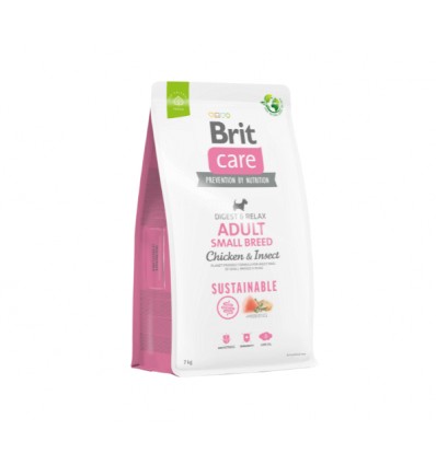 BRIT CARE ADULT S CHICKEN&INSECT 7KG FOR DOGS