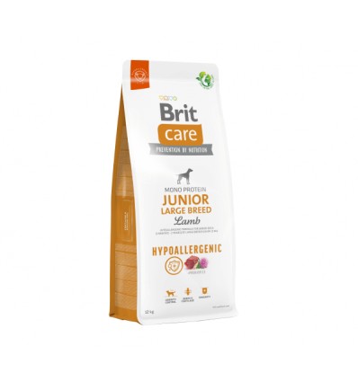 BRIT CARE JUNIOR L LAMB&RICE 12KG FOR DOGS