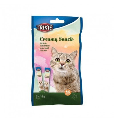 TRIXIE CREAMY CHICKEN 5X14G SNACK FOR CATS