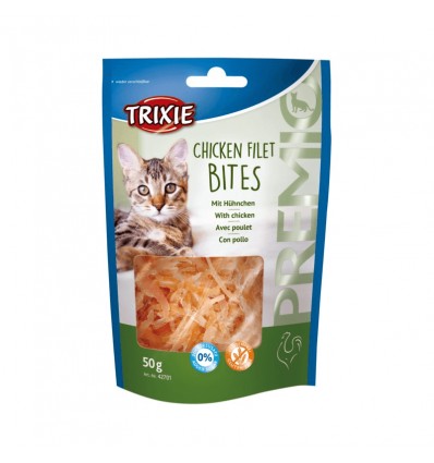 TRIXIE PREMIO CHICKEN FILET BITES 50G SNACK FOR CATS