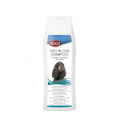 TRIXIE 2 IN 1 SHAMPOO 250ML FOR DOGS