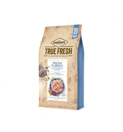 CARNILOVE TRUE FRESH TURKEY 340G FOR CATS