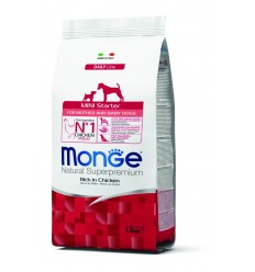 MONGE DRY DOG MINI STARTER 1,5KG FOR PUPPIES