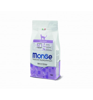 MONGE ADULT STERILIZED 1,5KG FOR CATS