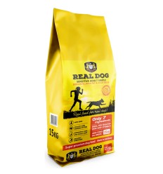 REAL DOG ADULT SENSITIVE SIMPLE WITH POULTRY, SORGHUM & VEGETABLES 15 KG FOR DOGS