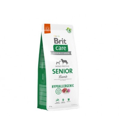 BRIT CARE SENIOR LAMB&RICE 3KG FOR DOGS