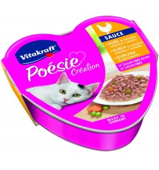 VITAKRAFT POESIE WET FOOD CHICKEN 85G 35318 FOR CATS