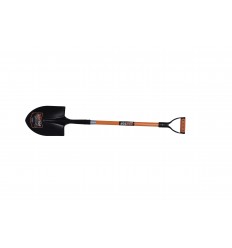 ROUND SHOVEL WITH FIBREGLASS HANDLE PB GRIP TOTAL:1150MM