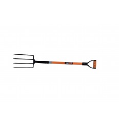 DIGGING FORK WITH FIBREGLASS HANDLE PB GRIP TOTAL:1150MM