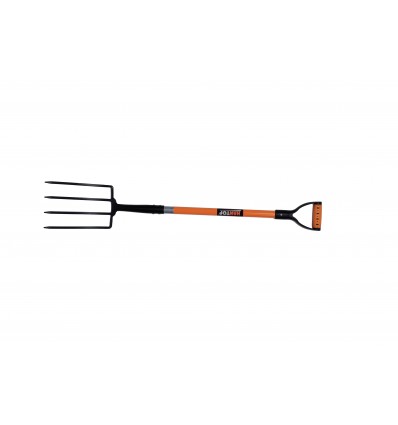 DIGGING FORK WITH FIBREGLASS HANDLE PB GRIP TOTAL:1150MM