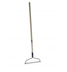 14T BOW RAKE WITH WOOD HANDLE TOTAL LENGTH:1500MM