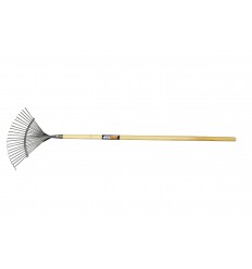 LEAF RAKE 22TEETH WITH WOOD HANDLE TOTAL LENGTH:1500MM