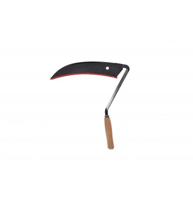 GARDEN HARVEST STEEL GRASS FARMING SICKLE WOOD HANDLE