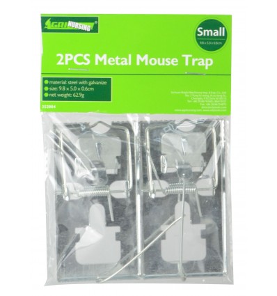 METAL MOUSE TRAP, 2PCS, 10X5CM