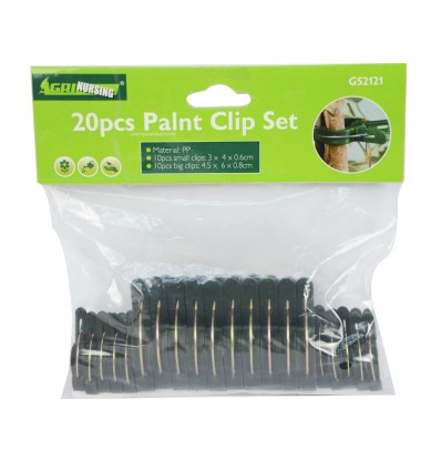 PLANT CLIPS SET, 20PCS