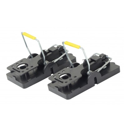 PLASTIC MOUSE TRAP SET, 2PCS