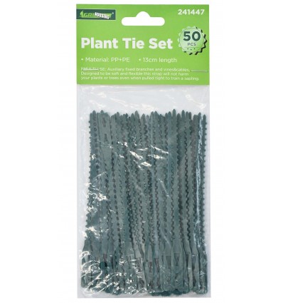 PLANT TIE SET, 50PCS, 13CM