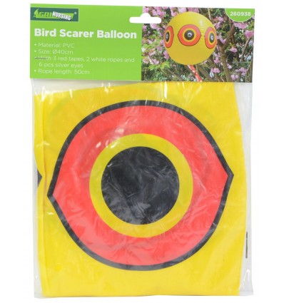 BIRD SCARER BALLOON, 40CM