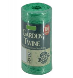 GARDEN ROPE, GREEN, 100M