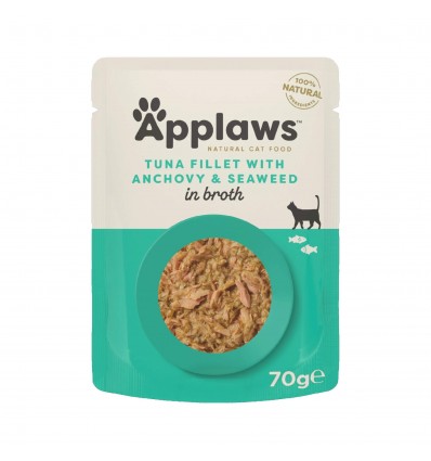 APPLAWS TUNA FILLET WITH WHOLE ANCHOVY KONSERVAI 70G KATĖMS 8006ML-A