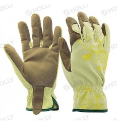 ARTIFICIAL LEATHER GLOVES, BROWN, D7