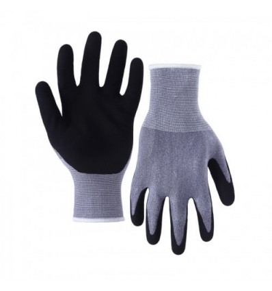 Gloves with nitrile, dark, D10