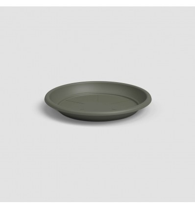 Plastic Saucer Green 18 cm