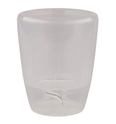 ORCHID POT WITH WATER RESERVOIR, IRRIGATION SYSTEM, TRANSPARENT, 16,7X20CM, 3,3L